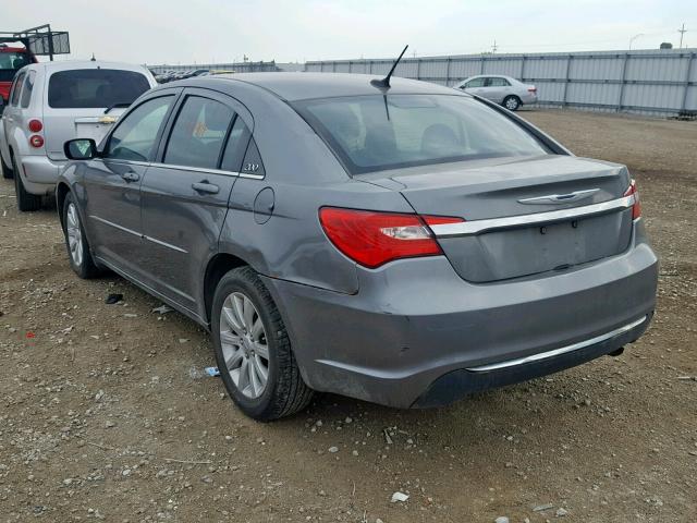 1C3CCBBB3CN201045 - 2012 CHRYSLER 200 TOURIN GRAY photo 3