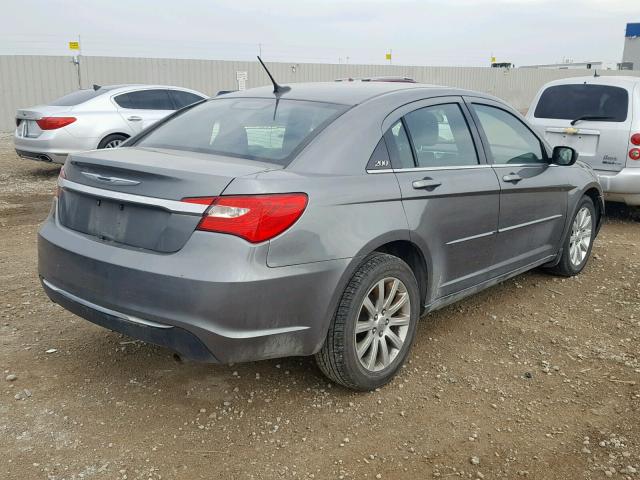 1C3CCBBB3CN201045 - 2012 CHRYSLER 200 TOURIN GRAY photo 4