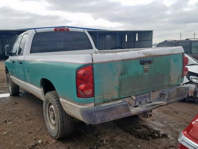 3D7KS28D18G192466 - 2008 DODGE RAM 2500 S თეთრი ფოტო 3