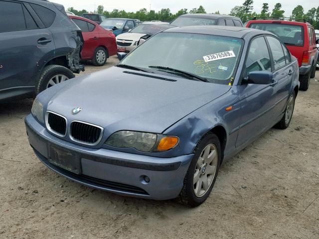 WBAEU33464PM59716 - 2004 BMW 325 XI BLUE photo 2