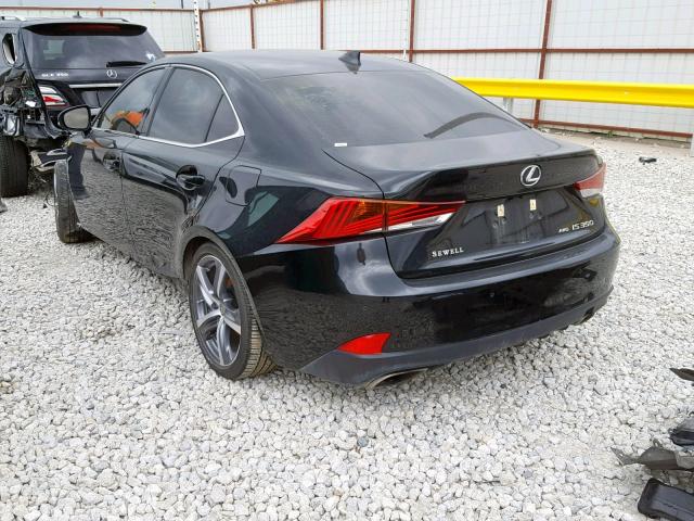 JTHCE1D22H5013068 - 2017 LEXUS IS 350 BLACK photo 3