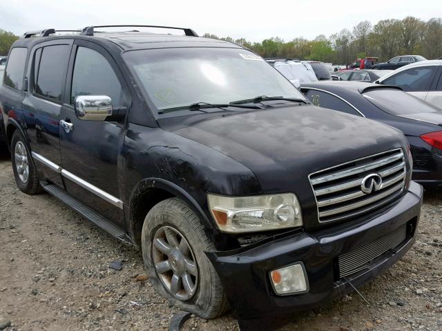 5N3AA08C04N809185 - 2004 INFINITI QX56 CHARCOAL photo 1