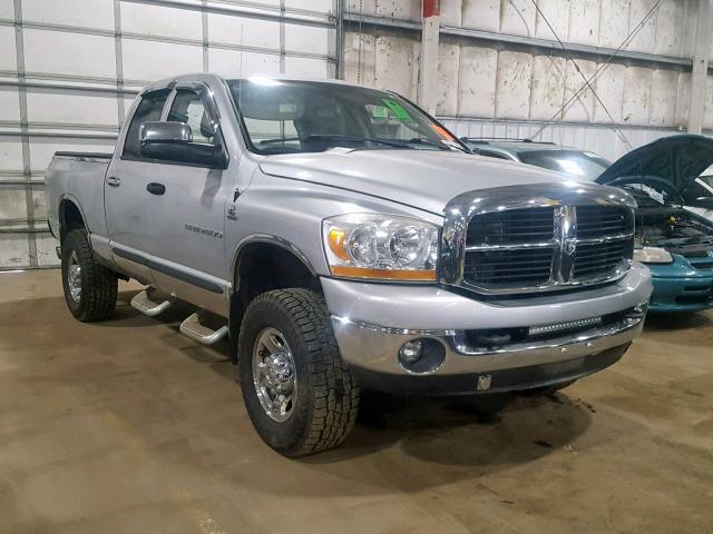 1D7KS28C06J188220 - 2006 DODGE RAM 2500 S SILVER photo 1