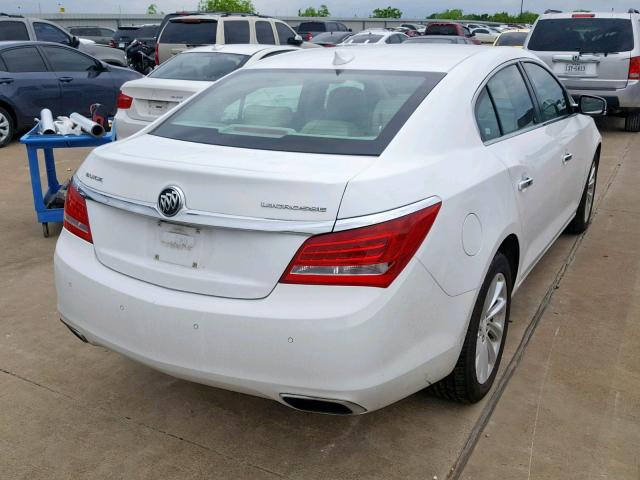 1G4GB5G34FF281789 - 2015 BUICK LACROSSE WHITE photo 4