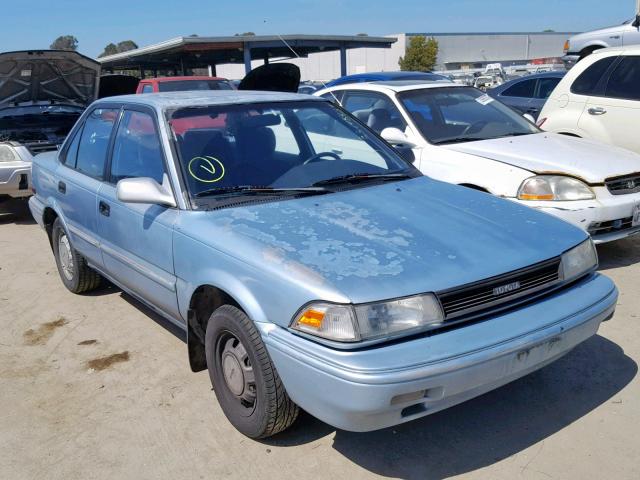1NXAE97A2MZ261519 - 1991 TOYOTA COROLLA LE BLUE photo 1