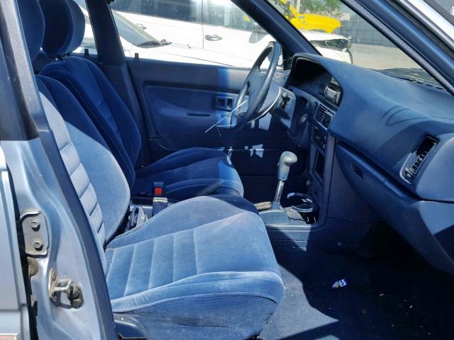 1NXAE97A2MZ261519 - 1991 TOYOTA COROLLA LE BLUE photo 5