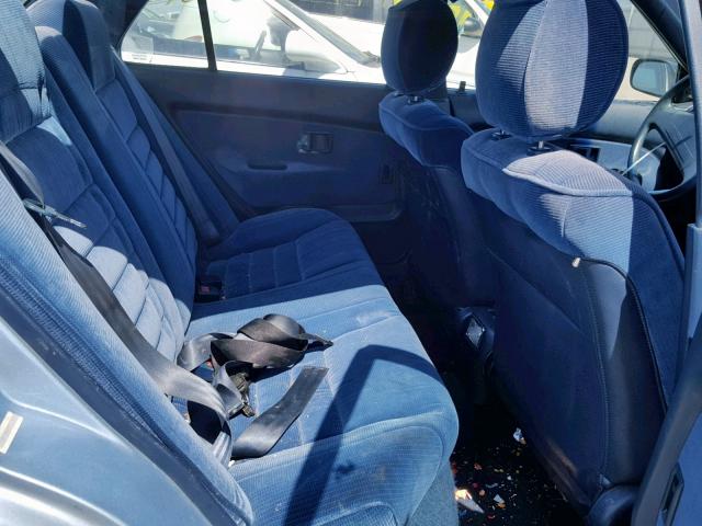 1NXAE97A2MZ261519 - 1991 TOYOTA COROLLA LE BLUE photo 6