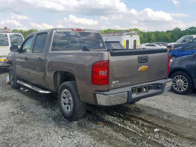 3GCPCREA2CG287465 - 2012 CHEVROLET SILVERADO BEIGE photo 3