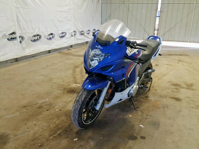 JS1GP74A082103032 - 2008 SUZUKI GSX650 F BLUE photo 2