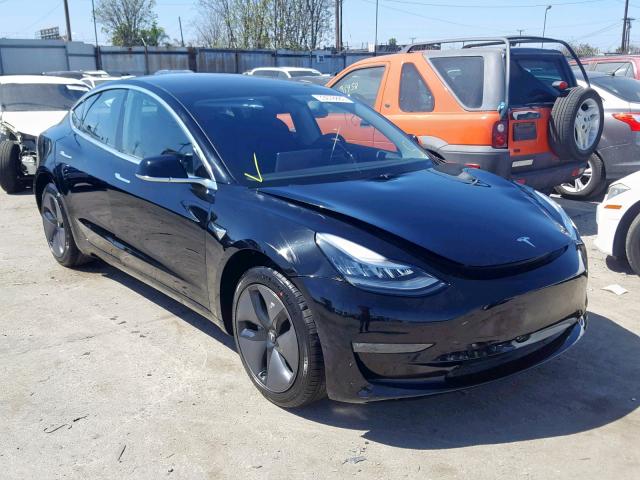 5YJ3E1EA4JF152033 - 2018 TESLA MODEL 3 BLACK photo 1