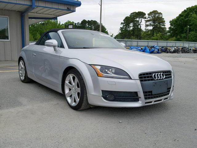 TRUMF38J981001044 - 2008 AUDI TT 2.0T SILVER photo 1