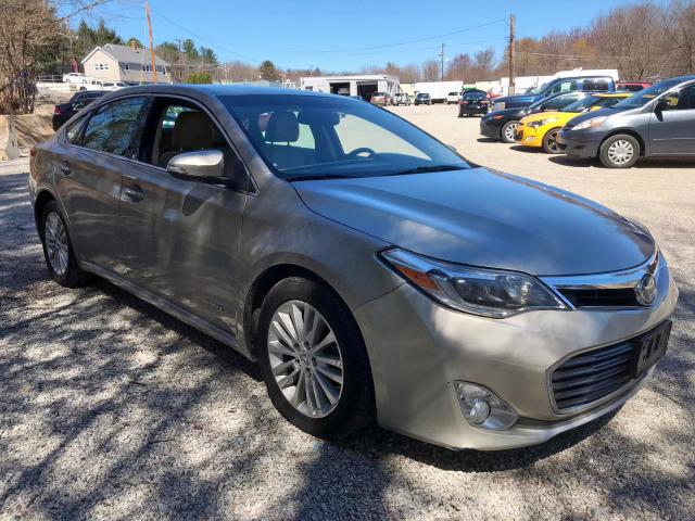 4T1BD1EB3FU037506 - 2015 TOYOTA AVALON HYB GRAY photo 1