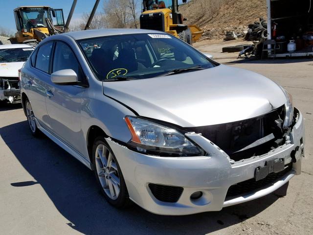 3N1AB7AP0DL767782 - 2013 NISSAN SENTRA S WHITE photo 1