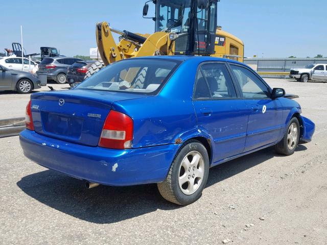 JM1BJ2211Y0218175 - 2000 MAZDA PROTEGE ES BLUE photo 4