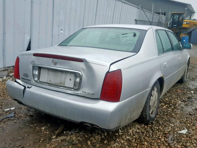 1G6KD54Y43U242297 - 2003 CADILLAC DEVILLE SILVER photo 4