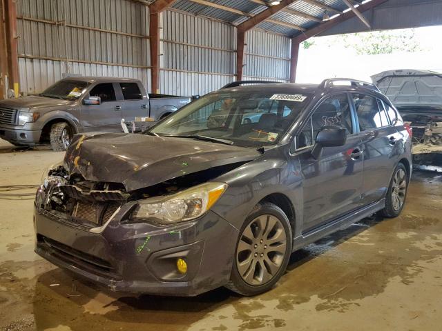 JF1GPAS65D2881523 - 2013 SUBARU IMPREZA SP GRAY photo 2