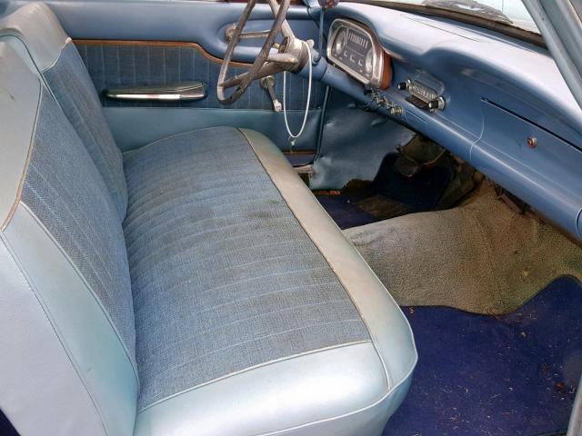 2T11S108156 - 1962 FORD FALCON BLUE photo 5