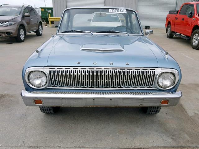 2T11S108156 - 1962 FORD FALCON BLUE photo 9