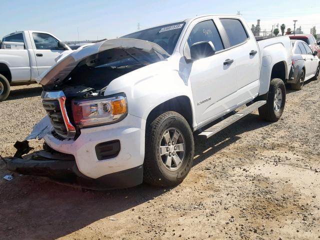 1GTG5BEN7K1124344 - 2019 GMC CANYON WHITE photo 2