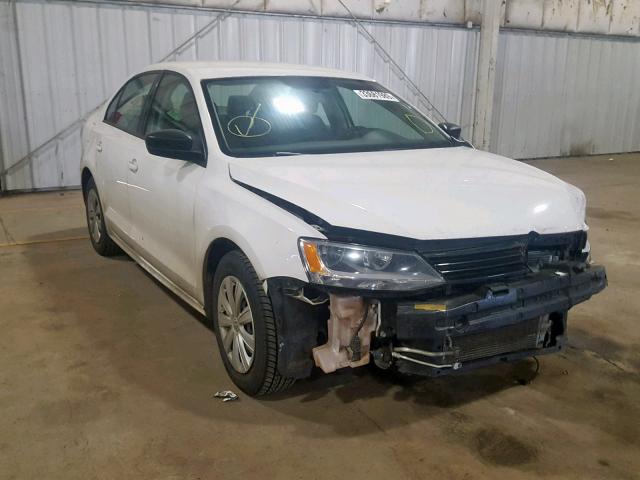 3VW2K7AJ3DM383239 - 2013 VOLKSWAGEN JETTA BASE WHITE photo 1