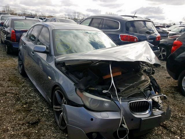 WBANB53546CN93032 - 2006 BMW 550 I GRAY photo 1