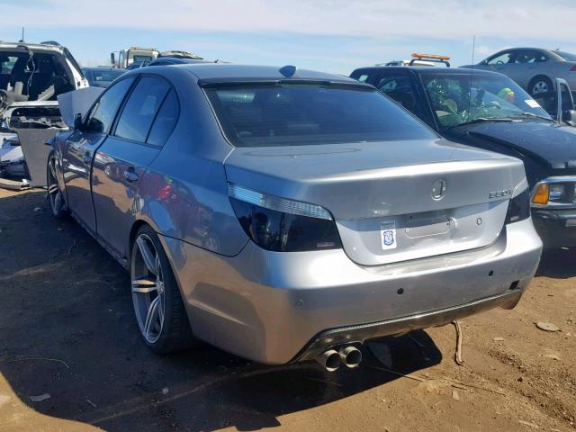 WBANB53546CN93032 - 2006 BMW 550 I GRAY photo 3