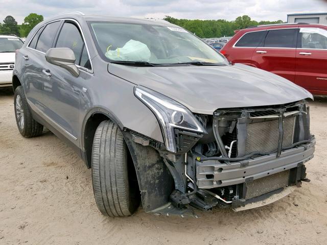 1GYKNCRS9JZ111587 - 2018 CADILLAC XT5 LUXURY GRAY photo 1