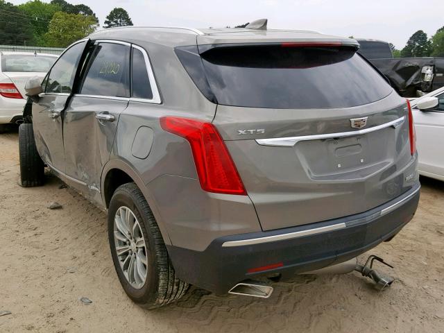 1GYKNCRS9JZ111587 - 2018 CADILLAC XT5 LUXURY GRAY photo 3