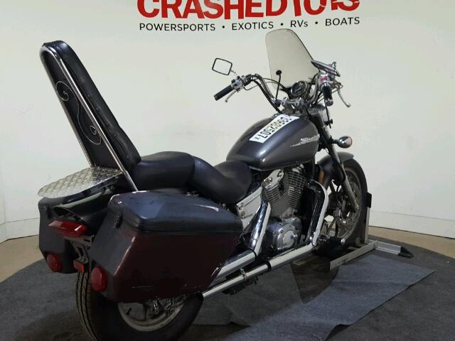 1HFSC18067A103217 - 2007 HONDA VT1100 C GRAY photo 8