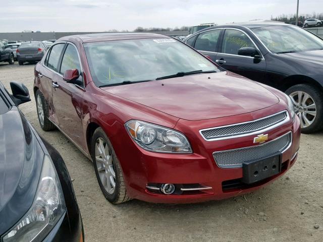 1G1ZE5E13BF337665 - 2011 CHEVROLET MALIBU LTZ RED photo 1