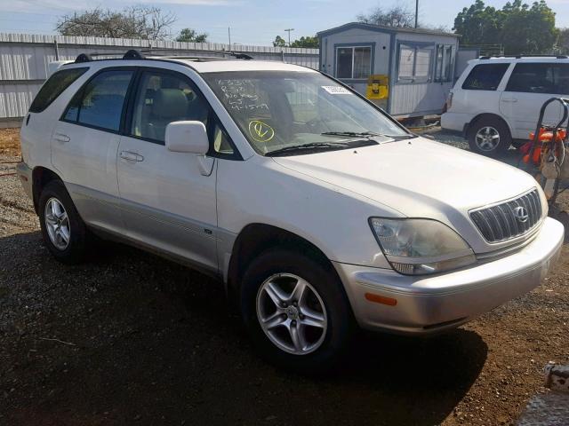 JTJGF10U230160078 - 2003 LEXUS RX 300 WHITE photo 1