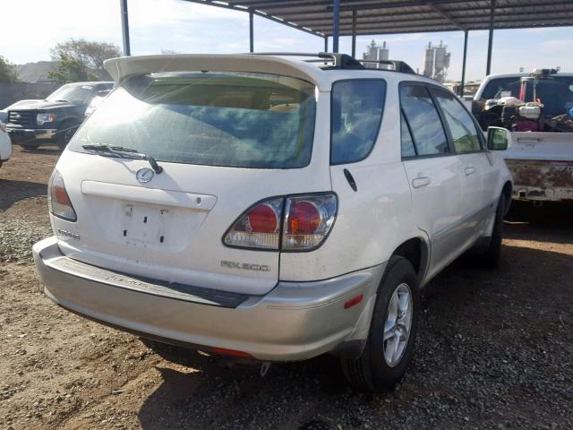 JTJGF10U230160078 - 2003 LEXUS RX 300 WHITE photo 4