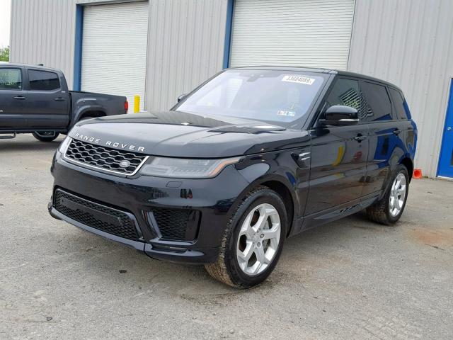 SALWR2RVXJA809312 - 2018 LAND ROVER RANGE ROVE BLACK photo 2