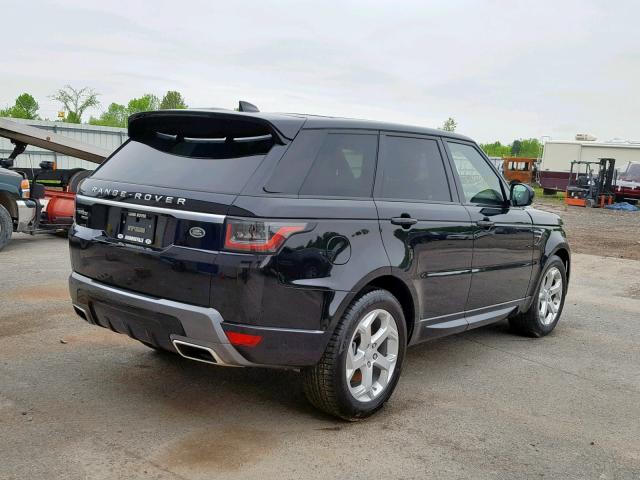 SALWR2RVXJA809312 - 2018 LAND ROVER RANGE ROVE BLACK photo 4