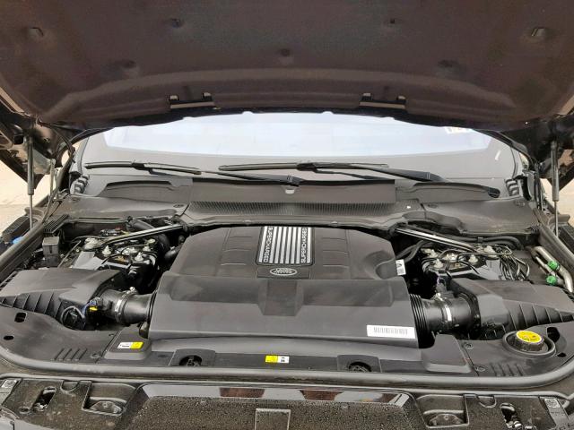 SALWR2RVXJA809312 - 2018 LAND ROVER RANGE ROVE BLACK photo 7