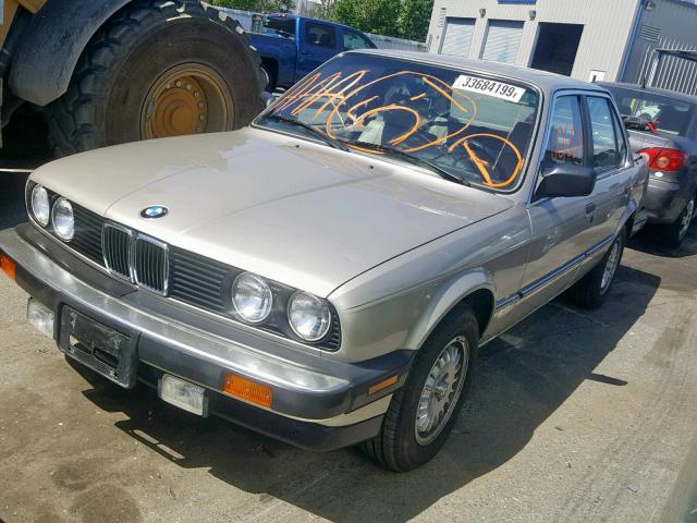 WBAAE6408G0991670 - 1986 BMW 325 E AUTO GOLD photo 2