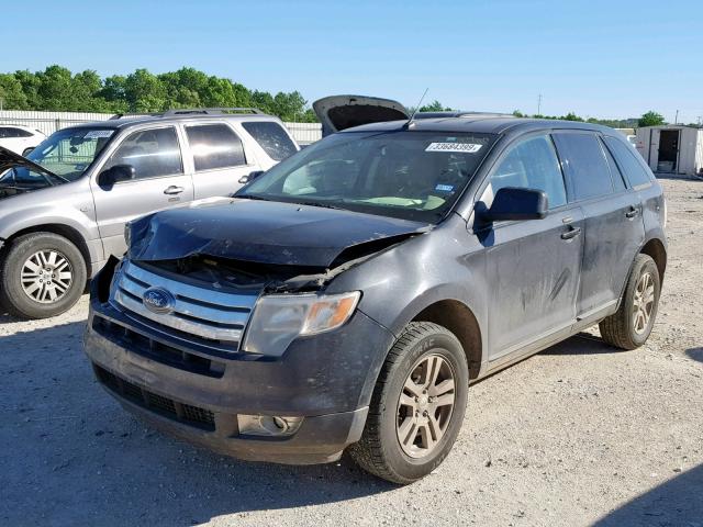 2FMDK48CX7BA74709 - 2007 FORD EDGE SEL CHARCOAL photo 2