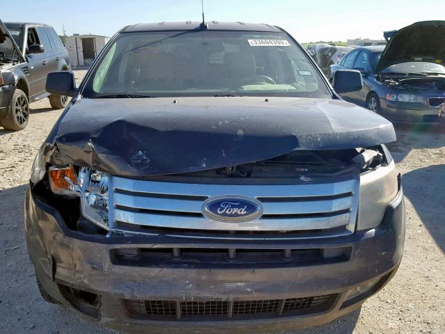 2FMDK48CX7BA74709 - 2007 FORD EDGE SEL CHARCOAL photo 9