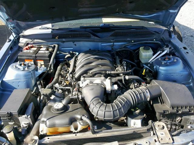 1ZVHT82H965173598 - 2006 FORD MUSTANG GT BLUE photo 7