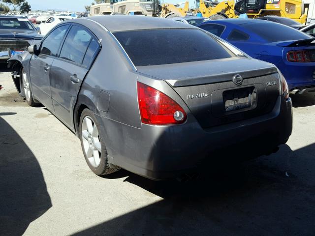 1N4BA41E85C838358 - 2005 NISSAN MAXIMA SE GRAY photo 3