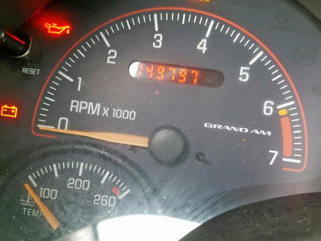 1G2NF52E54M573859 - 2004 PONTIAC GRAND AM S BLUE photo 8