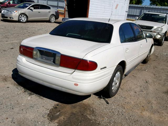 1G4HR54K51U133506 - 2001 BUICK LESABRE LI WHITE photo 4