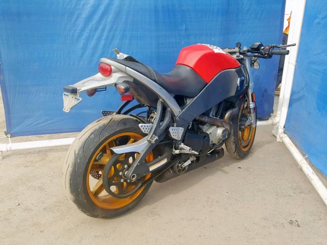 4MZSX14J443525771 - 2004 BUELL LIGHTNING RED photo 4