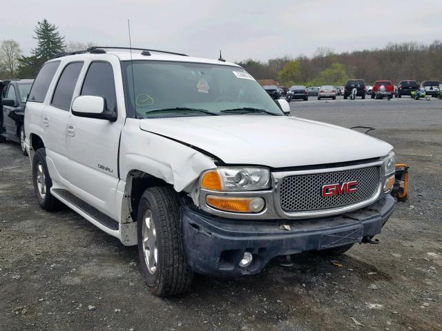 1GKEK63U24J173119 - 2004 GMC YUKON DENA WHITE photo 1