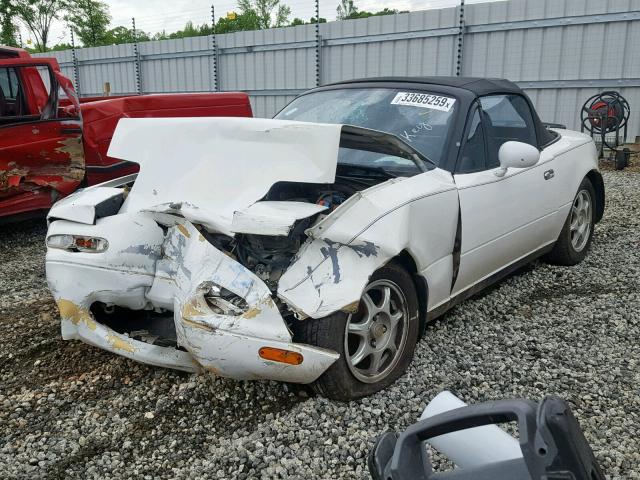 JM1NA3512N0303312 - 1992 MAZDA MX-5 MIATA WHITE photo 2