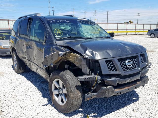 5N1BA0ND2AN611004 - 2010 NISSAN ARMADA SE GRAY photo 1