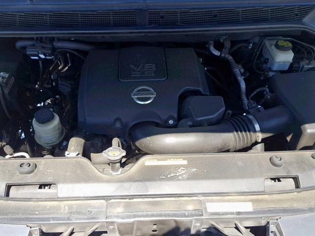 5N1BA0ND2AN611004 - 2010 NISSAN ARMADA SE GRAY photo 7