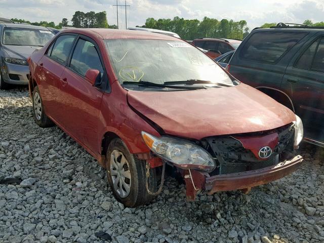 2T1BU4EE4BC674489 - 2011 TOYOTA COROLLA SE RED photo 1