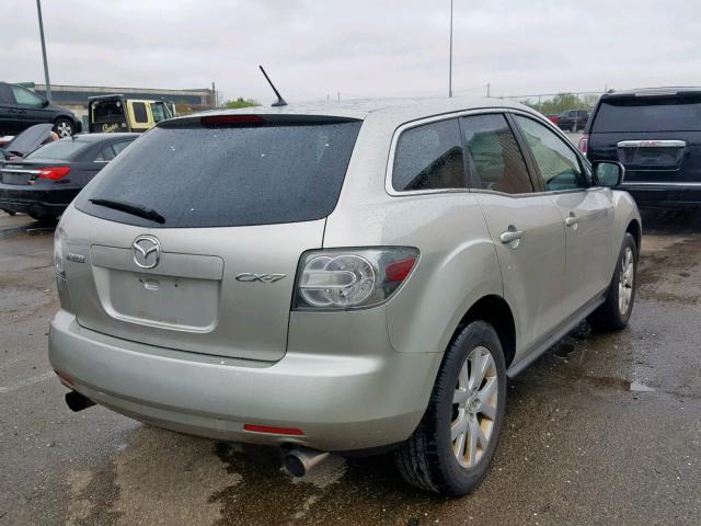 JM3ER293980211110 - 2008 MAZDA CX-7 SILVER photo 4