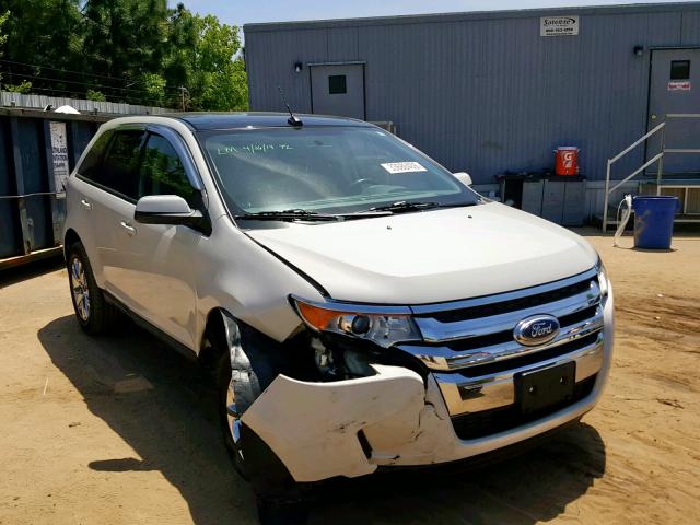 2FMDK3JC3DBB41327 - 2013 FORD EDGE SEL WHITE photo 9